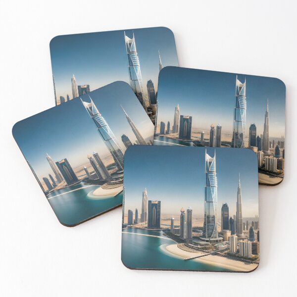 Item preview, dubai skyline designed and sold by MartinReyDesign.