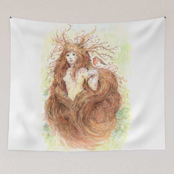 Item preview, Fairy - Watercolour designed and sold by Brett Miley.