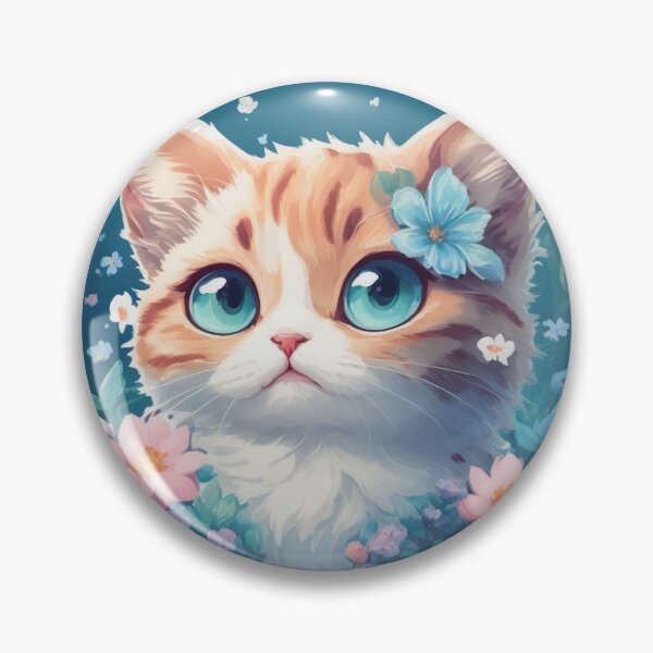 Item preview, Cute Kawaii Anime Cat designed and sold by atatenterprise.