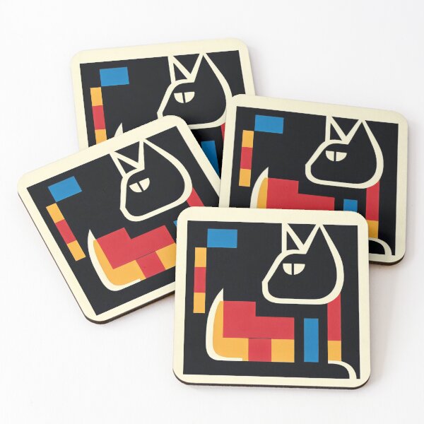 Item preview, Bauhaus cat designed and sold by Donkey's Salad.