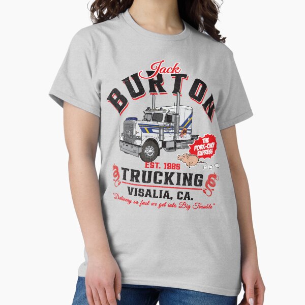 Aperçu de l'œuvre Jack Burton Pork Chop Express Trucking Lts créée et vendue par Alema Art.