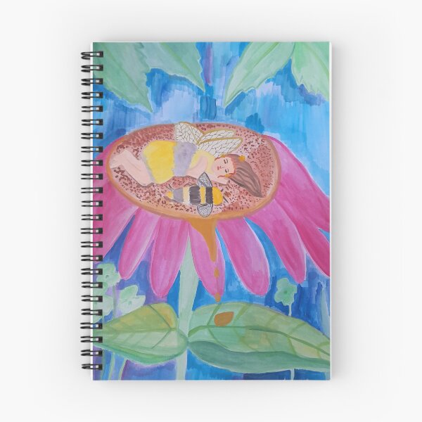 Item preview, Bee and the sleeping fairy  designed and sold by Kiruthikaarts.