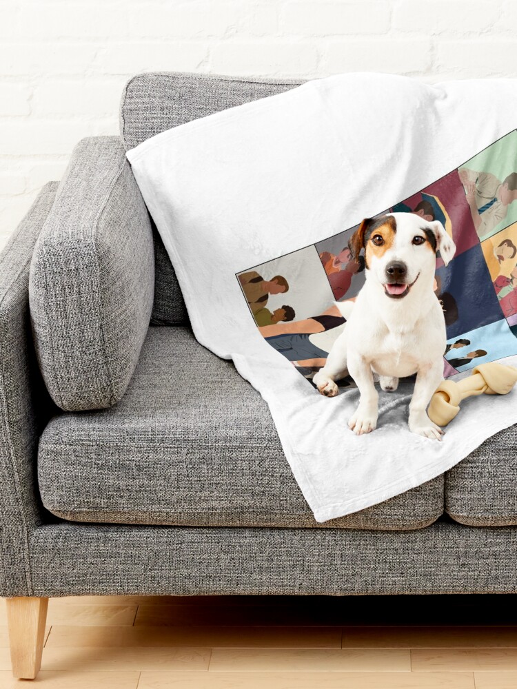 Pet Blanket, Nick and Charlie  designed and sold by comet-designs