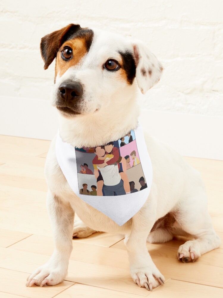 Thumbnail 1 of 6, Pet Bandana, Nick and Charlie designed and sold by comet-designs.