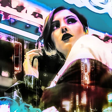 Artwork thumbnail, Neon Distraction by TimeWastingHero