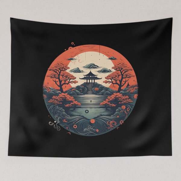 Item preview, Zen Circle Art Gift of Inspiration for Spiritual Souls designed and sold by AnnaMDesign.