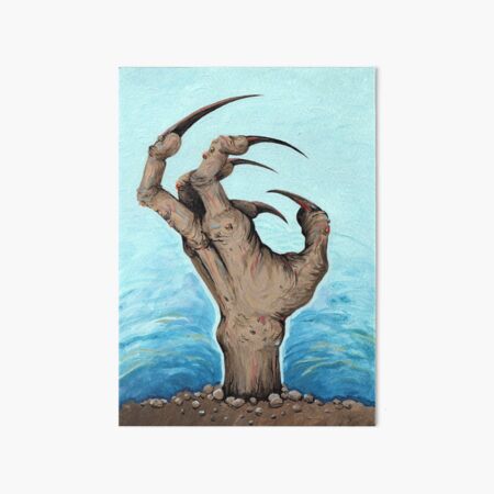 zombie hand Galeriedruck