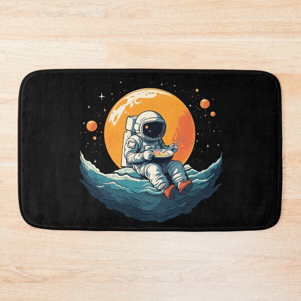 Item preview, Astronaut Eats Ramen Space Men Women Kids Funny Ramen designed and sold by KsuAnn.