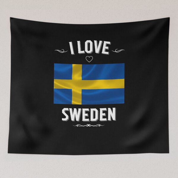 Item preview, I Love Sweden designed and sold by LoveMyRoots.