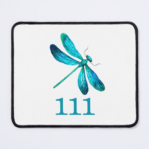 Item preview, 111 Twin Flame Number Dragonfly Classic Sticker designed and sold by MuditasEyes.