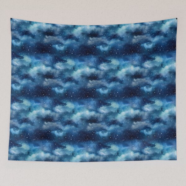 Item preview, Night sky full of the pattern of the stars designed and sold by SteveSlumberHut.