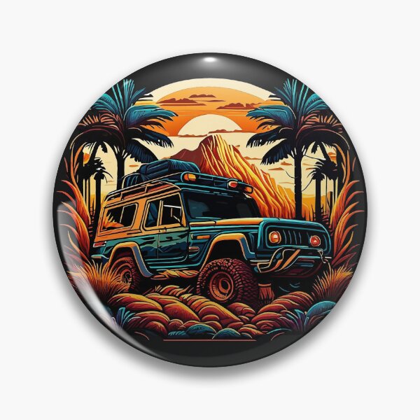 Item preview, Conquer the Wild: 4x4 Off-Road Adventures in Stunning Artwork! designed and sold by Watchara Aekcheen.