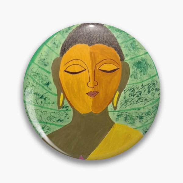 Item preview, Lord buddha on leaf designed and sold by Kiruthikaarts.