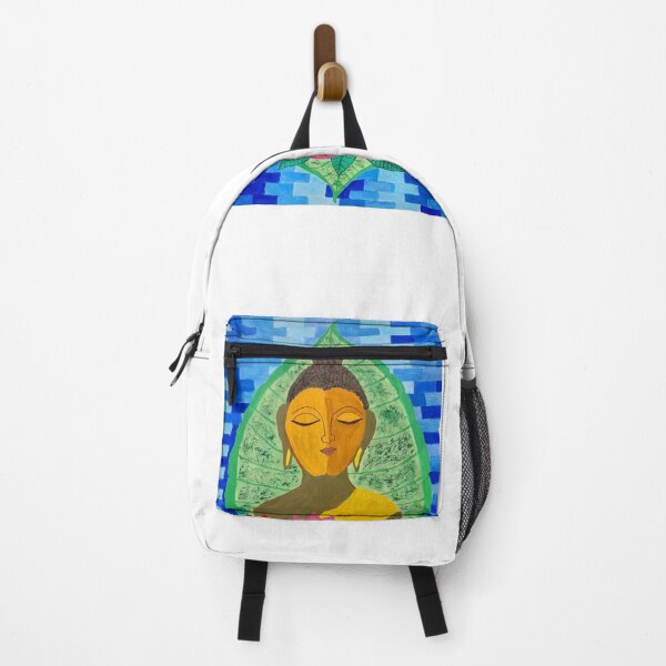 Item preview, Lord buddha on leaf designed and sold by Kiruthikaarts.