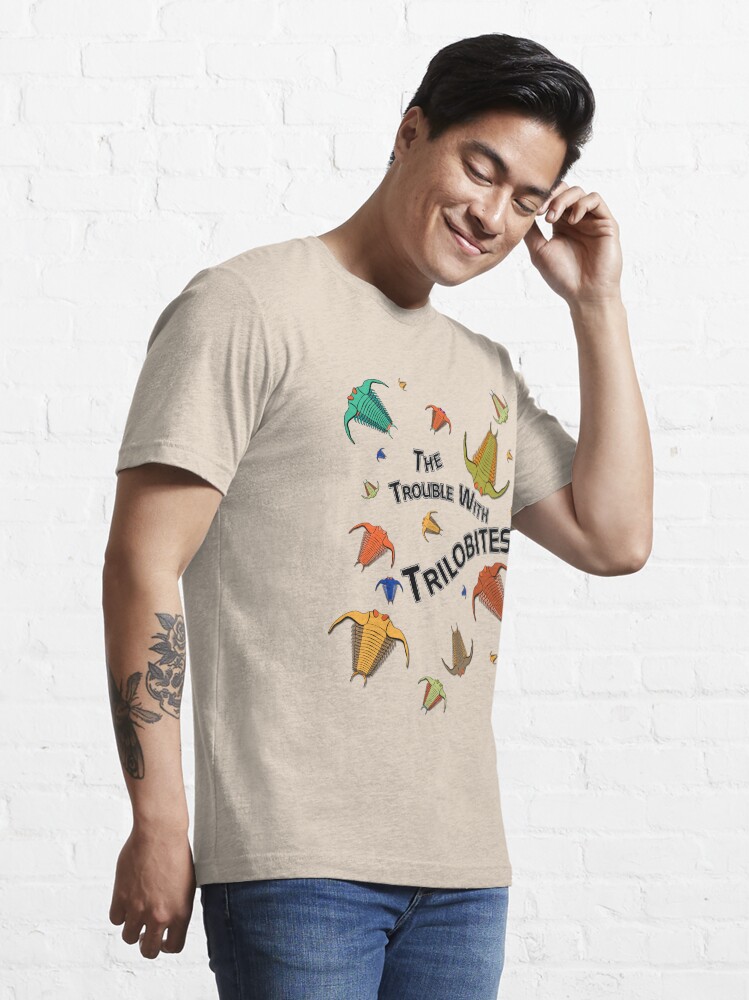 Alternate view of Square House Design: The Trouble With Trilobites Essential T-Shirt