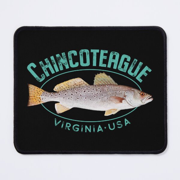 Item preview, Chincoteague Virginia Sea Trout Design designed and sold by Futurebeachbum.