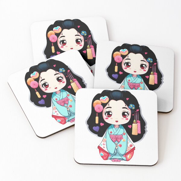 Item preview, Geisha Soul Kawaii Chibi 12 designed and sold by Geisha-Soul.