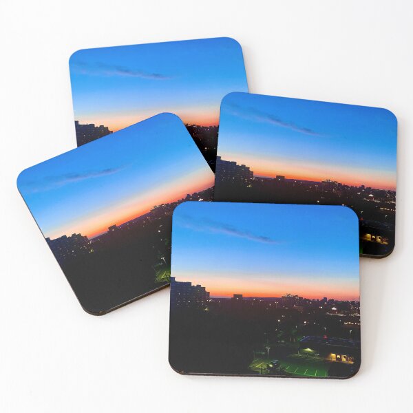 Item preview, City skyline sunset designed and sold by Tashd2003.