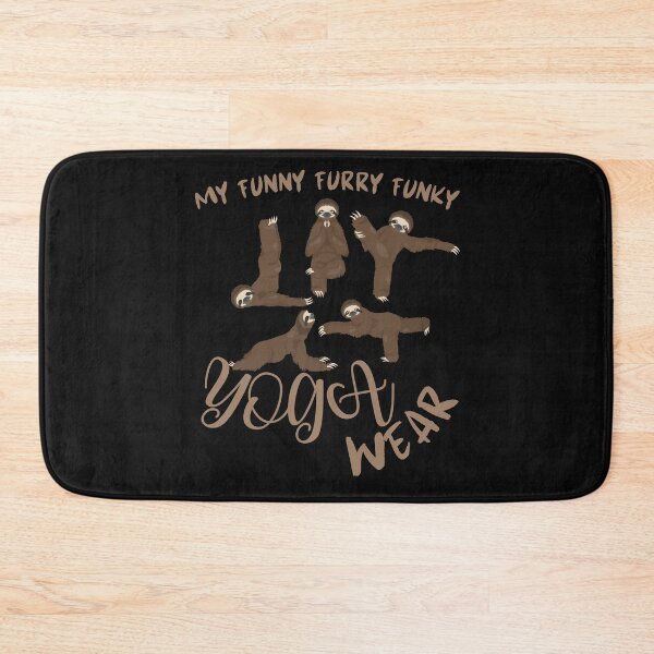 Item preview, My Funny Furry Funky Yoga Wear designed and sold by BarvinWayne.