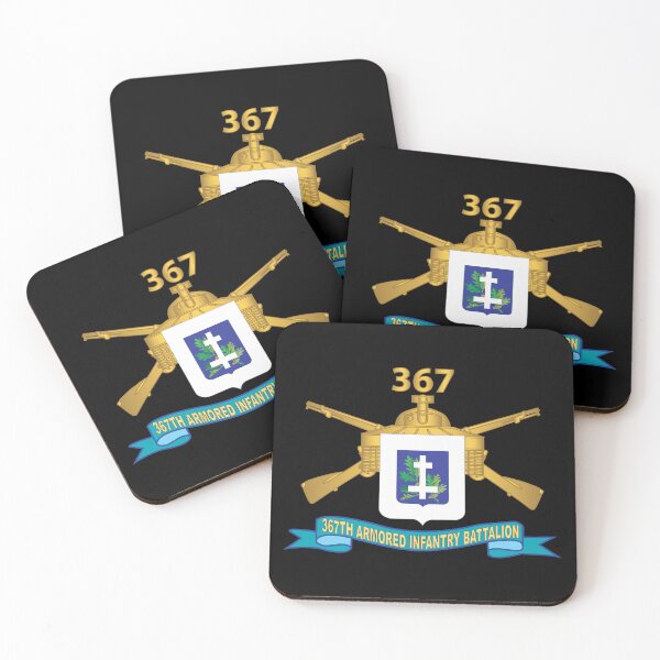 Item preview, Army - 367th Armored Infantry Battalion w Br - DUI - Ribbon X 300 designed and sold by Military Insignia Products.