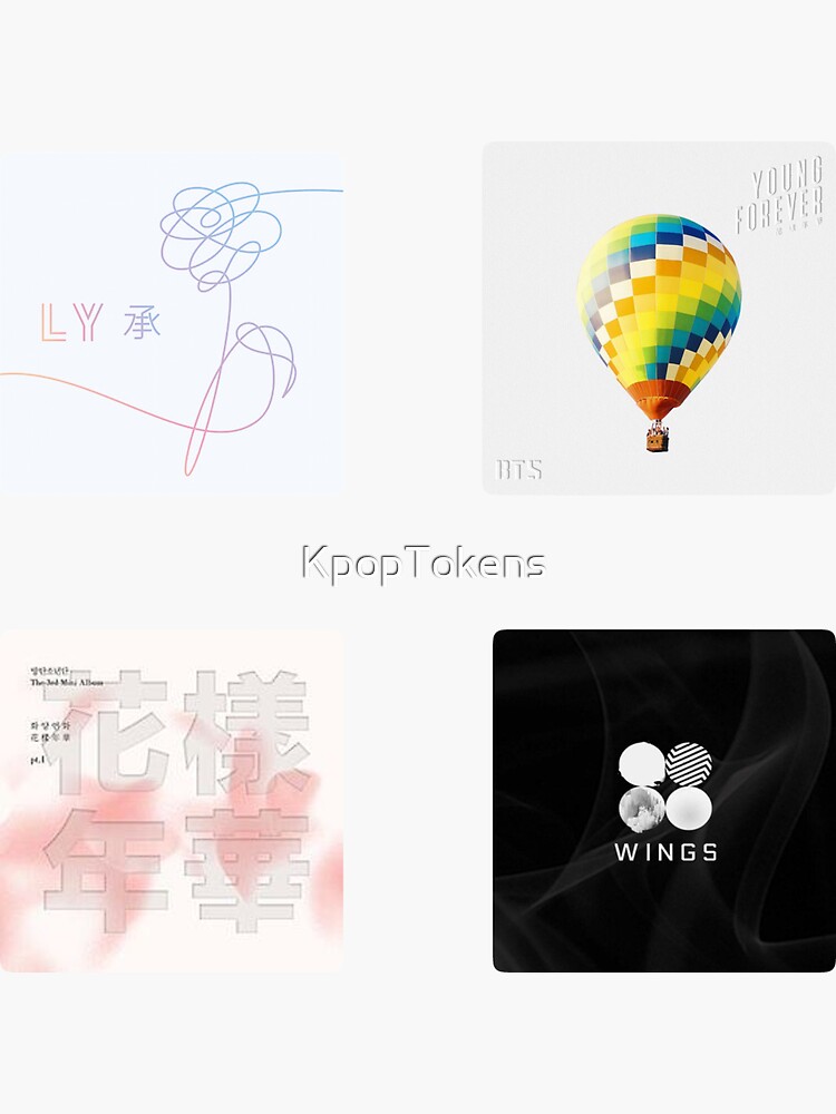 Kpop Album Cover Stickers