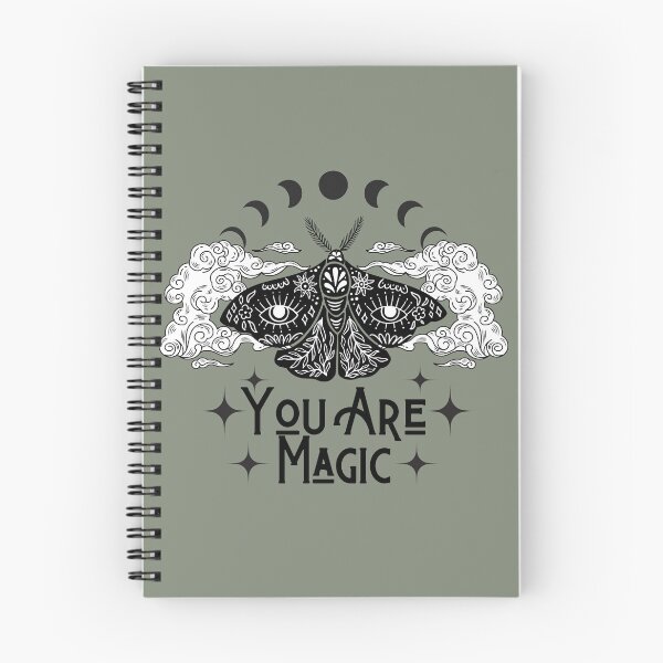 Item preview, You are Magic Moth Moon Stars Green designed and sold by Madeleine39.