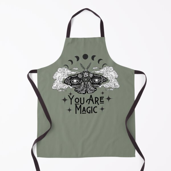 Item preview, You are Magic Moth Moon Stars Green designed and sold by Madeleine39.