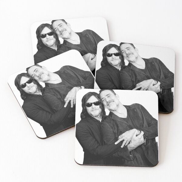 Item preview, Daddy Jeffrey Dean Morgan & Norman Reedus in Black & White designed and sold by ecdato.