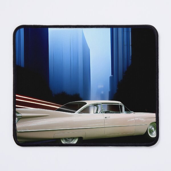 Item preview, Cadillac Coupe DeVille from 1959 designed and sold by Peter Kraaibeek | Generative Designs and Car Art.