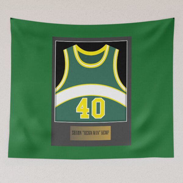 Item preview, Shawn Reign Man Kemp, Charlotte Hornets designed and sold by nickelodewan.