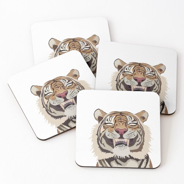 Item preview, Smiling Tiger designed and sold by APHRODITE ART.