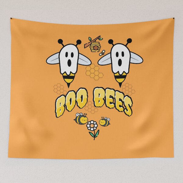 Item preview, Boo Bees - Ghostly Halloween Buzz designed and sold by Sir Meow Meow.