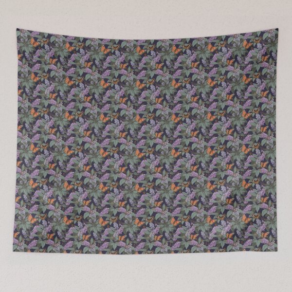 Item preview, Buddleia Flowers with Butterflies designed and sold by Jess Purser.