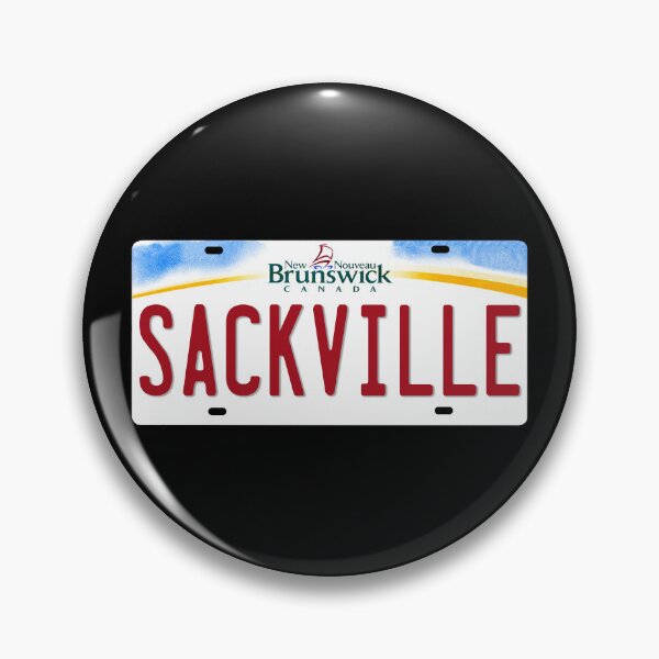 Item preview, Sackville New Brunswick License Plate designed and sold by BahayProduction.