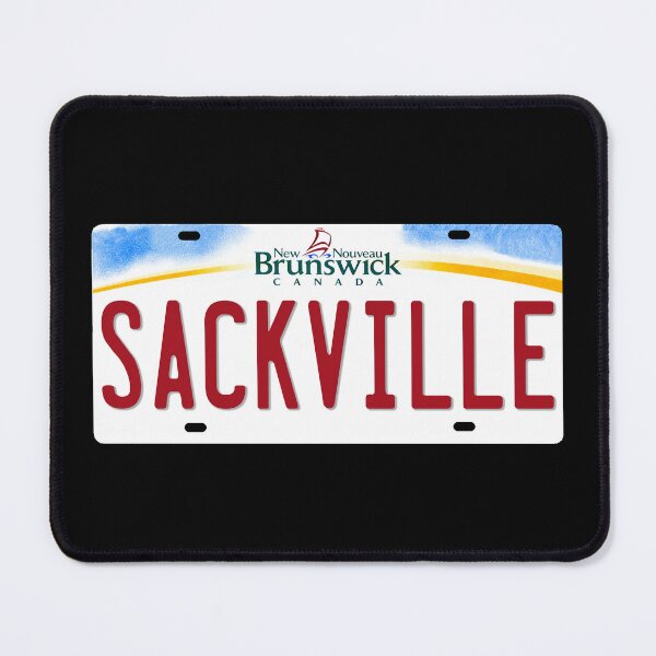 Item preview, Sackville New Brunswick License Plate designed and sold by BahayProduction.