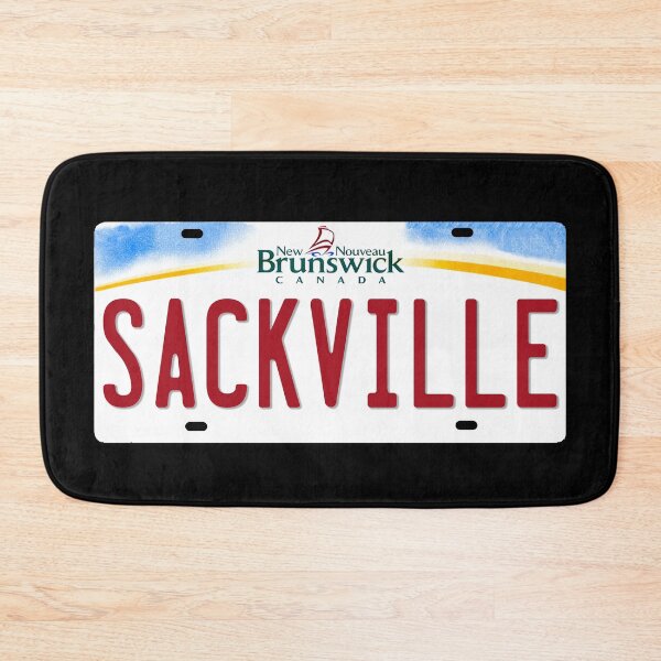 Item preview, Sackville New Brunswick License Plate designed and sold by BahayProduction.