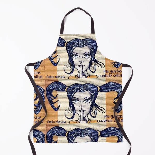 Item preview, me gustas cuando callas... un verso de Pablo Neruda designed and sold by Hugo Cuevas-Mohr.
