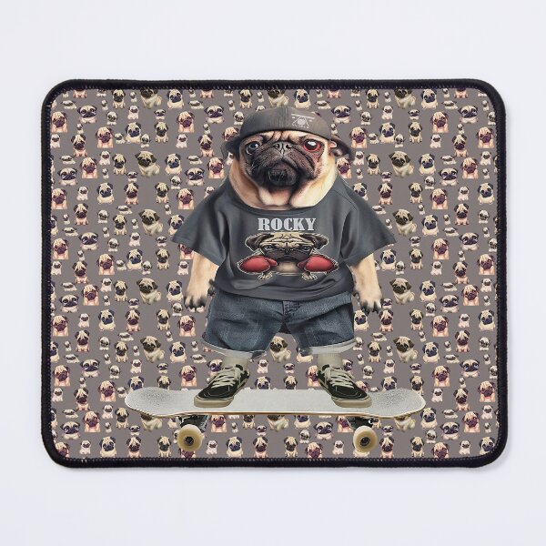 Item preview, skate pug and his multiverse variants designed and sold by SKAPER.