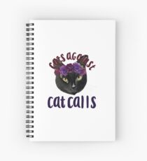 Nyx Against Catcalls Spiral Notebook