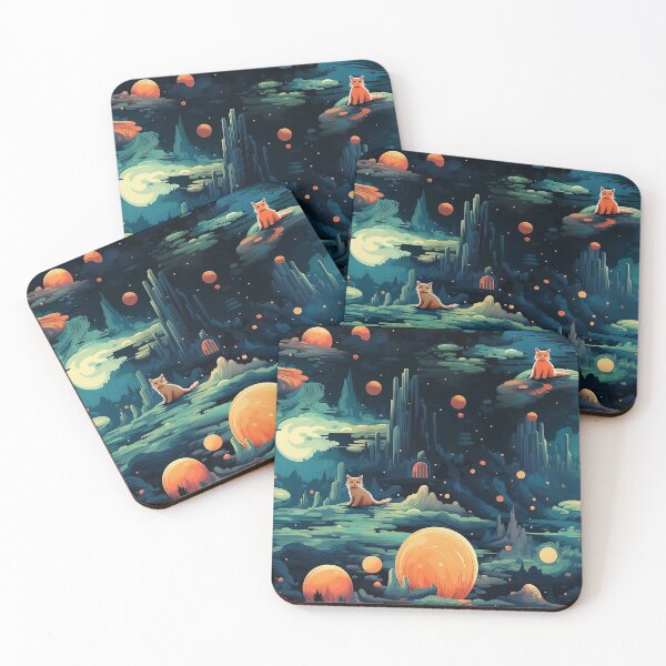 Item preview, Space Cats designed and sold by iveyshepardco.