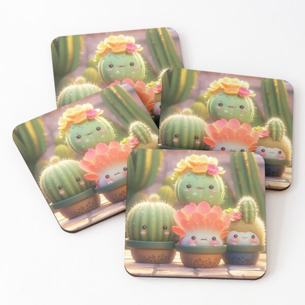 Item preview, cute colour full cactus designed and sold by Superann8.