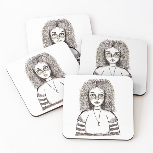 Item preview, curly haired girl designed and sold by Mooki-.