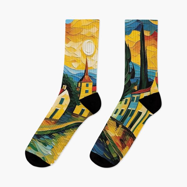 Aperçu de l'œuvre Peinture inspirée de Vincent Van Gogh créée et vendue par CM7Designs.