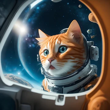 Artwork thumbnail, AstroCat - Let Me In by DaveDroning
