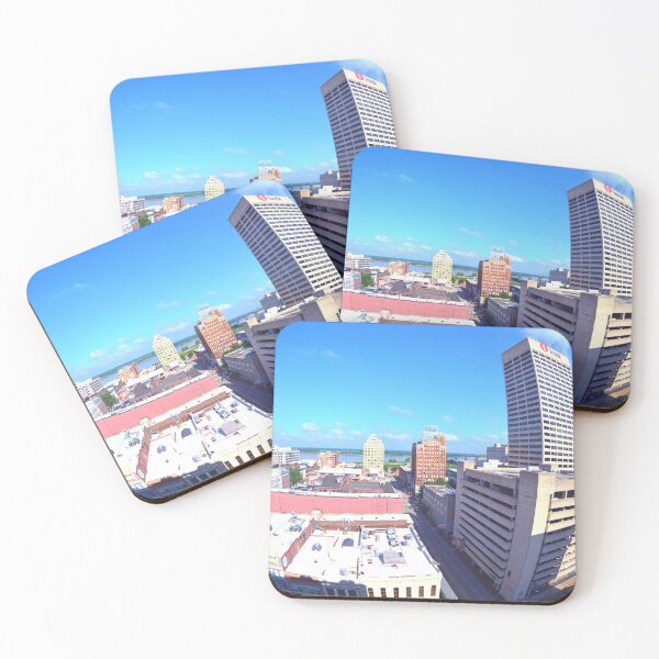 Item preview, A Fisheye View Of Memphis Tennessee Skyline designed and sold by LisaWootenPhoto.