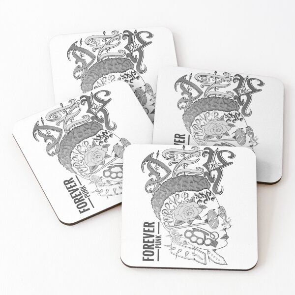 Item preview, Black and White Punk Woman Design designed and sold by Lucky Day Shop 777.
