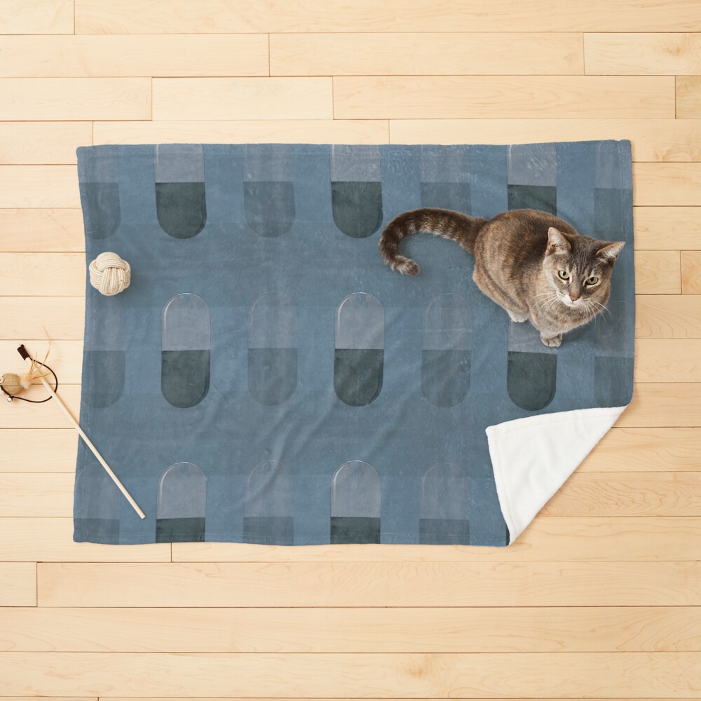 Item preview, Pet Blanket designed and sold by RedHillPrints.
