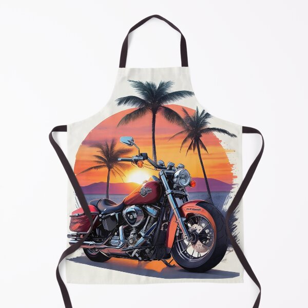 Item preview, Sunset Thrills: Motorcycle Wonders along the Coast designed and sold by Ceemko's Vintage Corner.