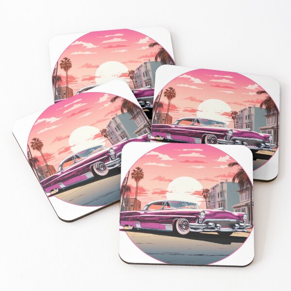 Item preview, Ventage Car In City With Sunset designed and sold by doveportdesigns.