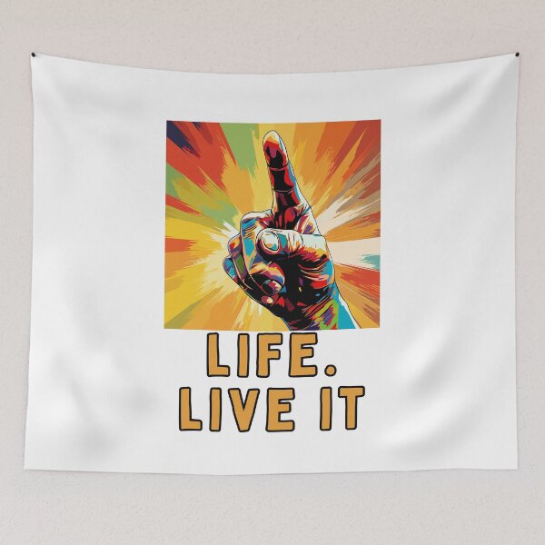 Item preview, One Life. Live It. designed and sold by Jerseysrd.